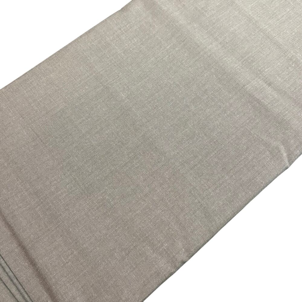 Greige Wool Suiting Fabric Shirtweight 60" Wide 4.25 Yards Deadstock
